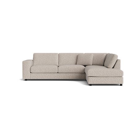 Oasis hjørnesofa, højrevendt - Puente Lys Greige - 271x213x79 - Sofa, hjørnesofa