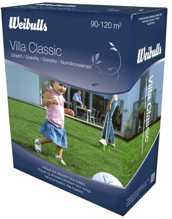 Weibulls Villa Classic Gräsfrö 3 kg, Odling