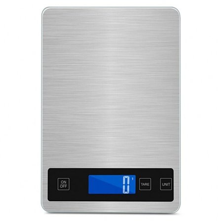 Digital køkkenvægt 15 kg Genopladelig USB C Høj Præcision 1g 0.1oz med Batteri Kompatibel med Braun Philips