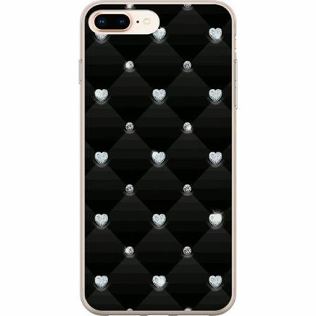 Apple Iphone 7 Plus Genomskinligt Skal Bling Heart