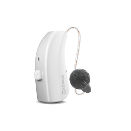 Widex Moment 440 - mRIC R D / RIC 312 D / RIC 10 Pearl White