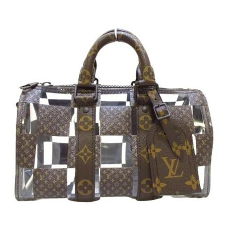 Louis Vuitton Vintage, Pre-owned Canvas louis-vuitton-bags Bruin, Dames, Maat:ONE Size