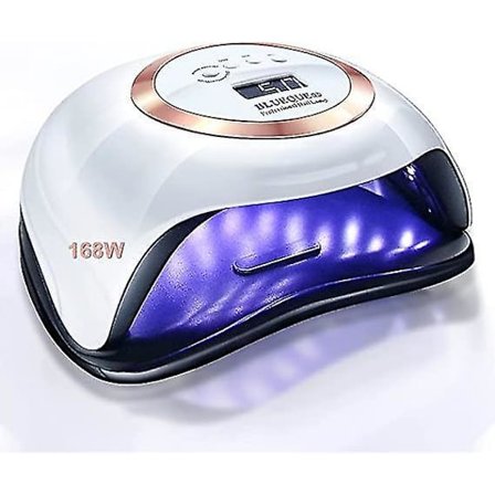 168w Uv Led Gel Nail Lamp Gel Polish Dryer Lamp 4 Timer Setting Auto Sensor--(niubi)