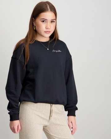 Sofie Schnoor EliSY Sweatshirt Noir Pulls Fille - Kids Brand Store