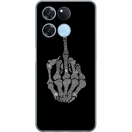 Oneplus Ace Racing Mjukt Skal - Fuck You Bling