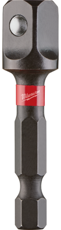 Milwaukee Shockwave Impact Duty Adapter 1/4 hex - 3/8 kvadrat, Håndværktøj