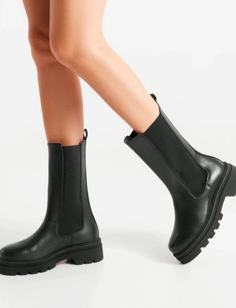 WODEN Sanna Tall - Black - 40