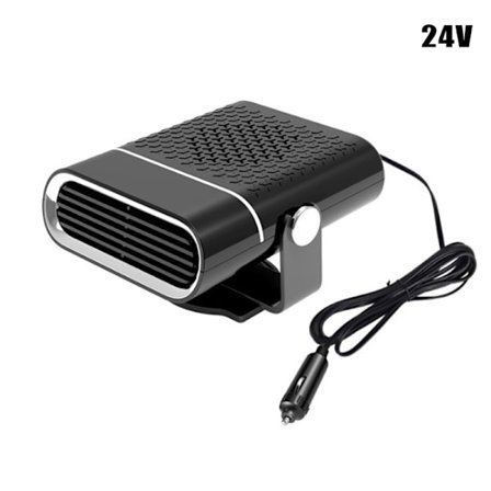 12V/24V Bilvärmare Elektrisk vindruta Defroster Vit 12V