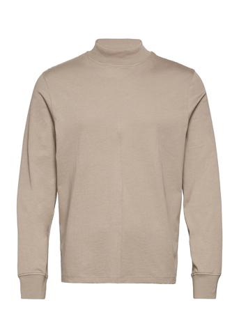 M. Marlon Mock-Neck Longsleeve Beige Filippa K