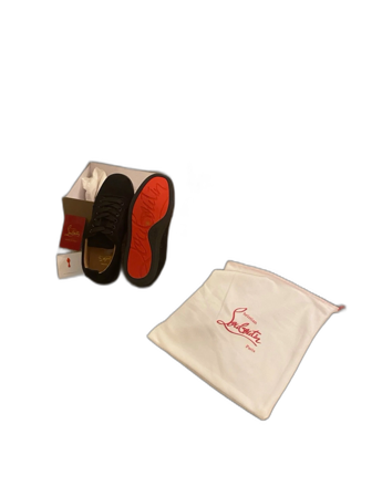 Christian Louboutin svarta sneakers