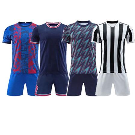 2022 Engros Fodboldtrøjer Uniform Sæt Tilpasset Klub Logo Fodboldtrøje Fremstillet med Høj Kvalitet Lilla XL