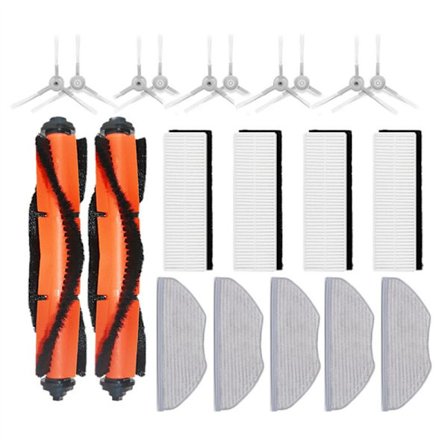 Tilbehør til G1 Mi Robot Støvsuger-Mop Essential Støvsuger Hovedsidebørste Erstatningsklude