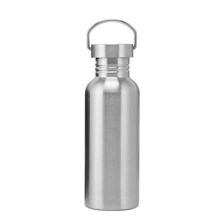 Ruostumattomasta teräksestä valmistettu vesipullo, urheiluvesipullo B B 750ml