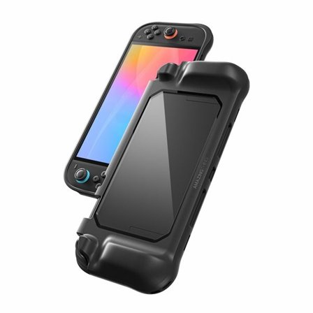 AmazingThing PlayShield Bunker -suojakotelo Nintendo Switch 2:lle - musta