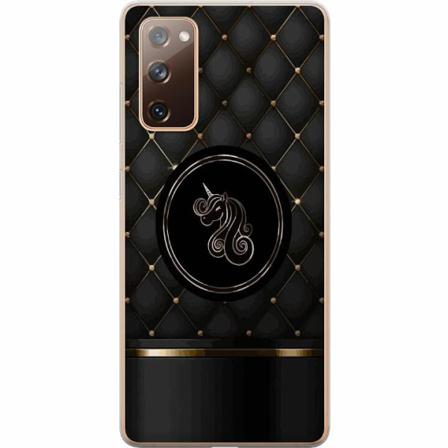 Samsung Galaxy S20 Fe Genomskinligt Skal Luxury Unicorn