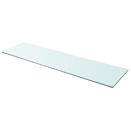 Vidaxl Hyllplan 2 St Glas Genomskinlig 110x30 Cm Transparent