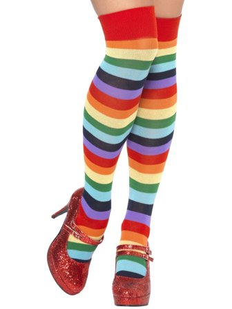 Knästrumpor Clown - Partyninja.se