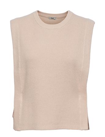 Simona Zanea Vest Beige Bzr