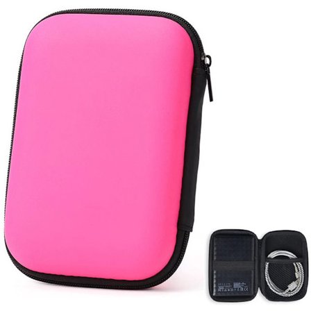 2,5 tuuman EVA-kiintolevykotelo - 14x10x4 cm - SSD-kiintolevykotelon suojus - Varavirtalähteen suojus