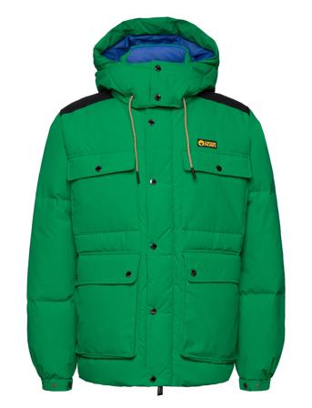 Cp Alaska 4 Pocket Detachable Hooded Jkt Villakangastakki Pitkä Takki Green Ciesse Piumini