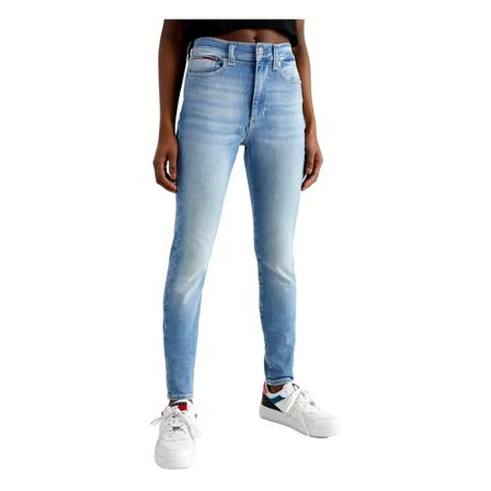 Tommy Jeans, Skinny Jeans Blauw, Dames, Maat:W27 L30