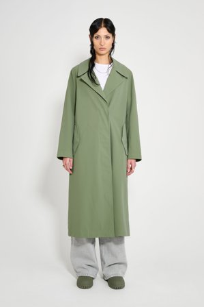 Wayfair Trench Coat Dry Green