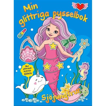 Min glittriga pysselbok. Sjöjungfrur
