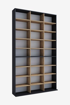 VCM - Hylla Megosa Maxi - Grå - Bokhyllor - Från Homeroom