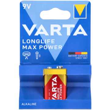 Batteri 9V Longlife Max Power