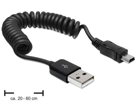 Delock USB-kabel - USB til mini-USB type B - 60 cm