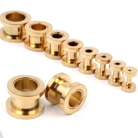 Sekoitettu (2-10mm) ruostumattomasta teräksestä valmistettu korvakäytävä