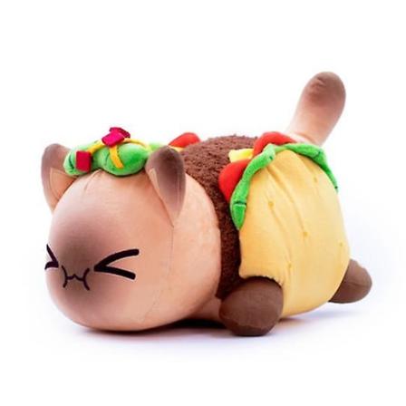 Aphmau plysj plysjdukke kattedukke myk puteleke Tucker 25cm