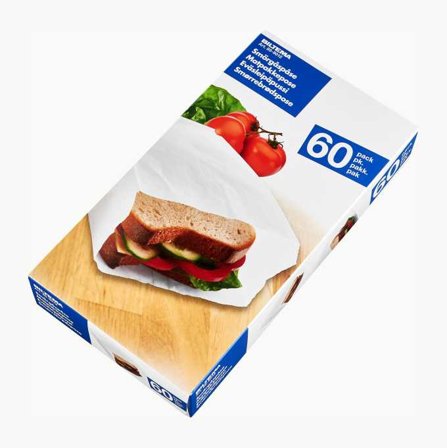 Biltema - Matpakkepose 60-pk.