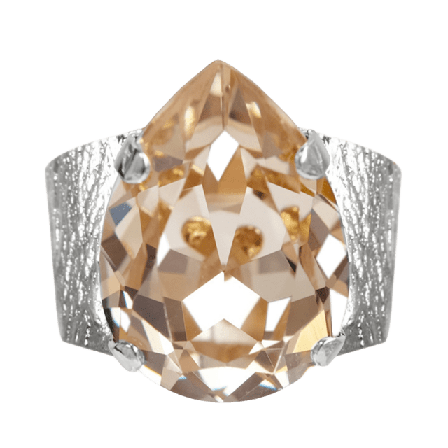 Caroline Svedbom Classic Drop Ring Silk Ringar Dam Silver ONESIZE