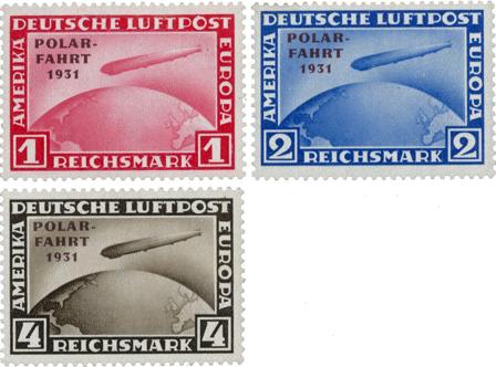 Tyske Rige 1931 - MICHEL 456-458 - Postfrisk