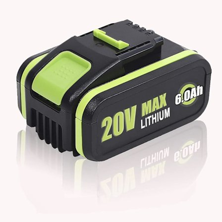 20V 5.0Ah/5000mAh Litiumjonbatteri Ersättning för Worx WA3551 WA3551.1 WA3553 WA3553.2 WA3641 Batteri