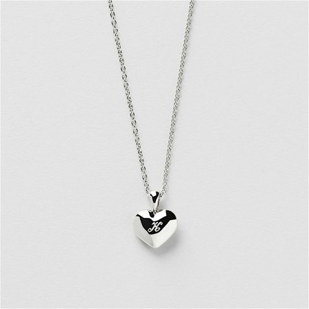 Heart Locket Necklace Engraving