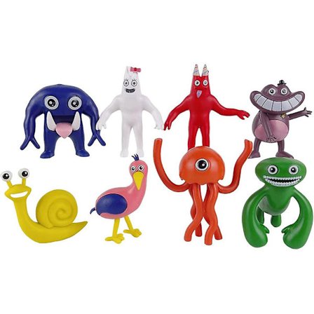 8-pack Garten of Banban Spelfigurer Samlarobjekt Leksaker Presenter Heminredning