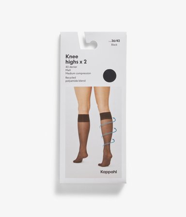Kappahl | Kompresjonsstrømper | Svart