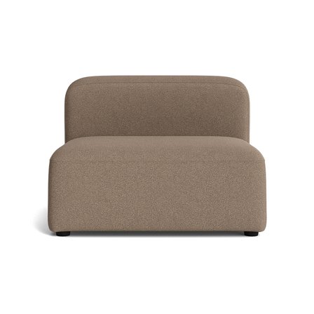 Milo XL sædemodul - Loop Mørk Beige - 100x100x72 - Sofa