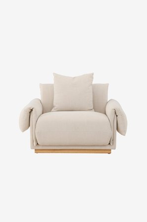 VIND - Mollösund lenestol - Beige - Lenestoler - Fra Homeroom