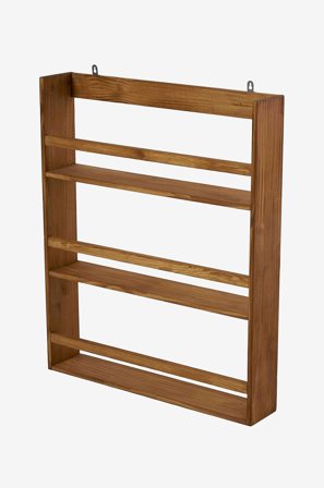 Homitis - Seinähylly Ruth - Ruskea - Seinähyllyköt - - Homeroom