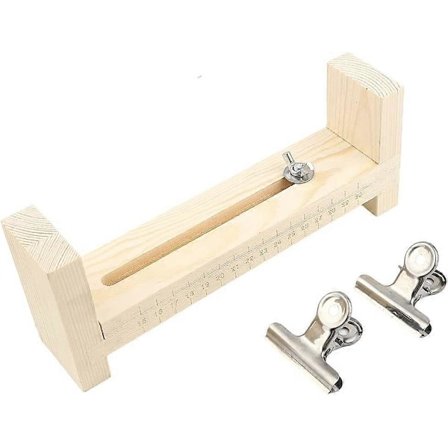 Justerbar trearmbåndslager DIY Armbånd Tauknute Vever Flettede Fikseringsverktøy.
