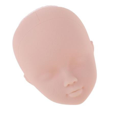 Kulledsdocka flickhuvud för 1/6 BJD dockkroppsdelar med eyeliner