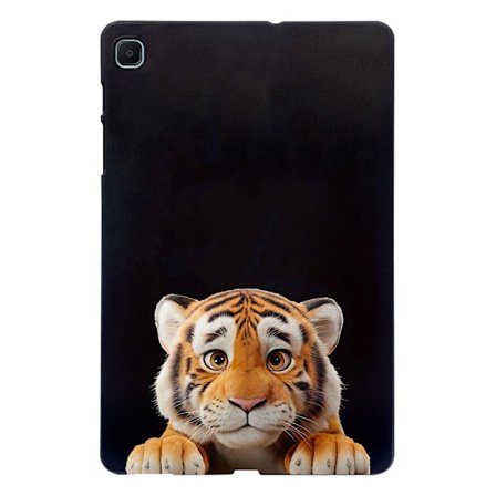 Samsung Galaxy Tab S6 Lite (2024) / (2022) / (2020) Case Pattern Printing Slim Flexible Tablet Protective Cover - Little Tiger