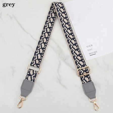 Handväska Straps Axelremsväska Straps GRÅ GRÅ