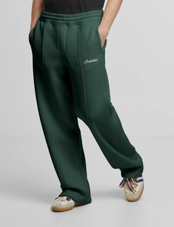 Prohibited Loose Sweatpants - Green - XL