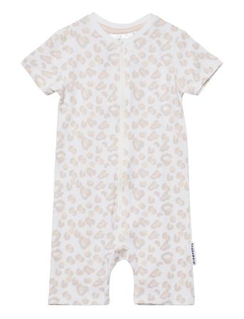Bamboo Suit Pyjamas Sie Jumpsuit Beige Geggamoja*Betinget Tilbud