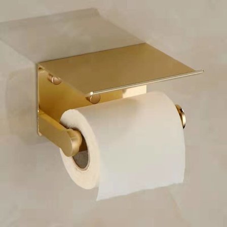 Toalettpappershållare i rymd aluminium