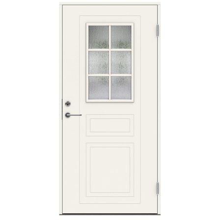 Swedoor P-710 Ytterdörr vit (S 0502-Y) 2080x988 mm, Dörrar